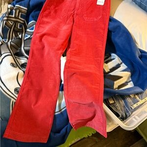 FP Movement by Free People Red Straight Leg Pants